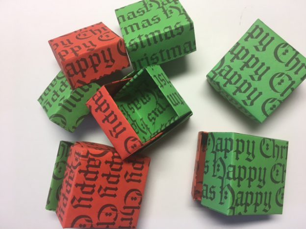 Making little boxes | Patricia Lovett MBE